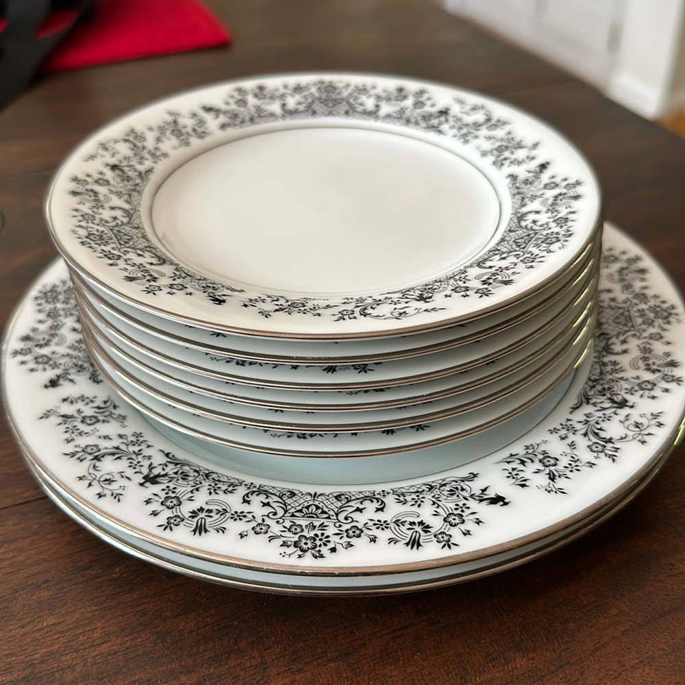 Noritake salad and bread plates